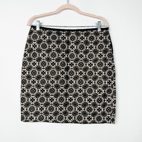 2/$24 NWT Max Studio MSSP Geometric Print Mini Pencil Skirt 8 #A0321 TRB2 - Picture 3 of 9